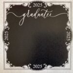 Custom GRADUATE ELEGANT 2025 12"X12" Scrapbook Paper - Image 3