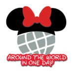 Mini Craft Disney MAGICAL WORLD BOW MAGIC EARS Sticker