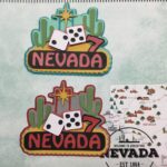 NEVADA STATE TITLE Die Cut Scrapbook Embellishment - Image 6