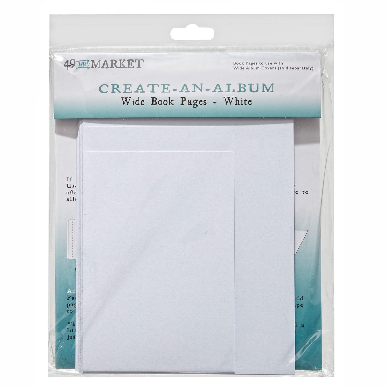 B3DE4D0E-83EA-460B-8D38-876D0D165A75.jpg 49 and Market Create-An-Album WIDE BOOK PAGES White - Image 1