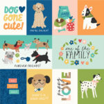 Simple Stories FUR BABY DOG 12”X12” Scrapbook Paper - Image 5