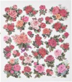 Sticker King CLASSIC ROSE Stickers Glitter 29pc - Image 2