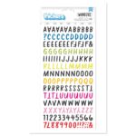 American Crafts Whatevs Puffy Letter Stickers