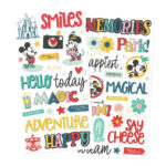 Simple Stories SAY CHEESE HAPPIEST PLACE Foam Stickers 48pc - Image 5