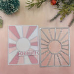 Metal Craft Cutting SUNRAY Background Die 1pc