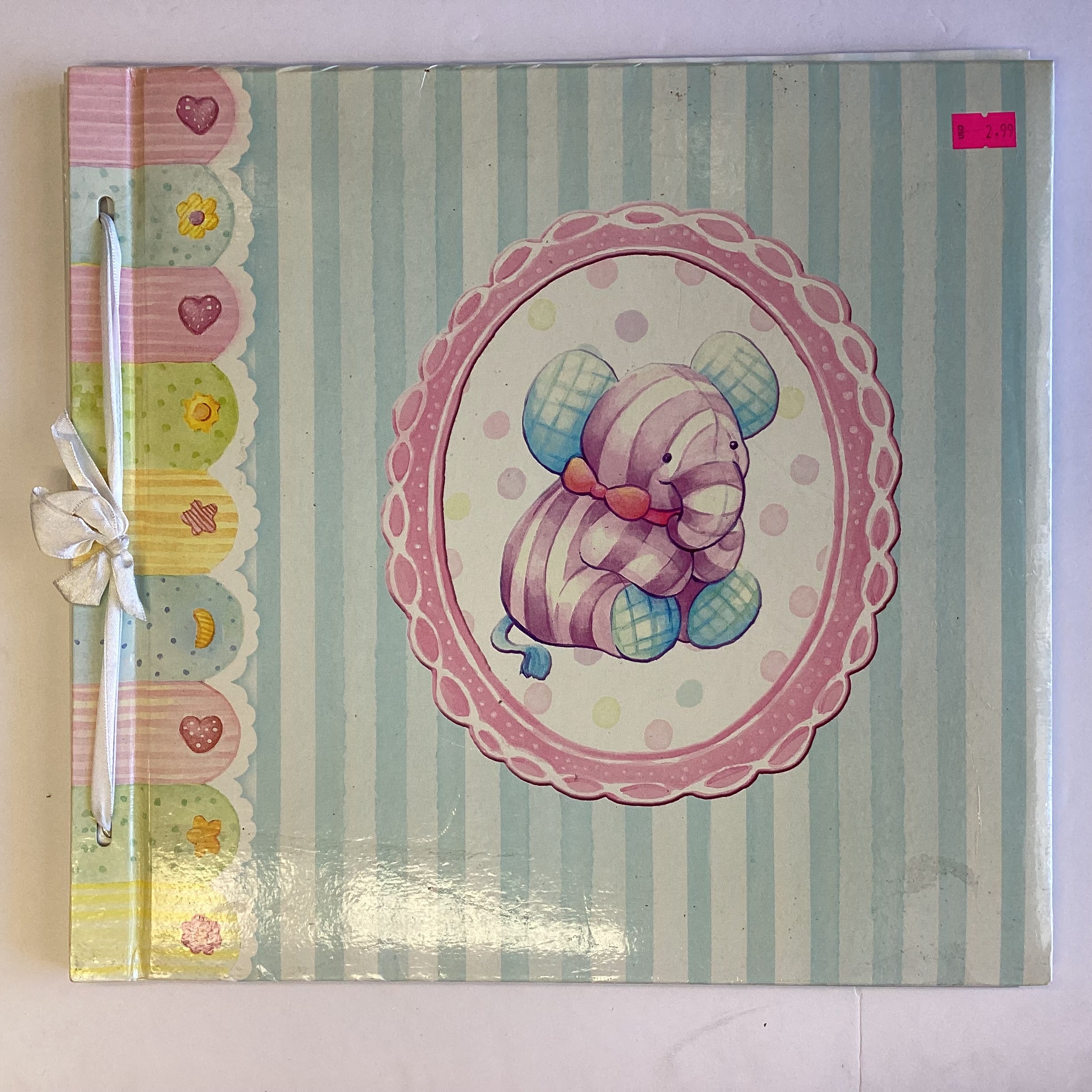 B50BB8E0-E171-4DD4-9DE0-92C34C4C0270.jpg Miss Elizabeth’s BABY 12”X12” Scrapbook Album - Image 1