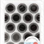 Xcut Tri-Boss HAPPY DAYS BOTTLE CAPS Embossing Folder A6 1pc