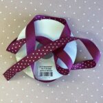 Stampin Up GROSGRAIN POLKA DOT RIBBON 1/2” 1 Yard - Image 3