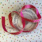 Creative 1/2" POLKA DOT RIBBON Trim 1 yard yd - Image 16