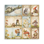 Stamperia HIDDEN GROVE MAXI PAD 12"X12" Scrapbook Paper Pack - Image 21
