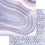 Kaisercraft Misty Mountains AGATE 12"X12" Paper