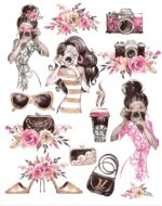 Little Birdie Deco WATER TRANSFER DECAL Sheet - Image 6