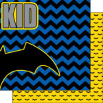 Superhero BAT KID 12”X12” Scrapbook Kit - Image 4