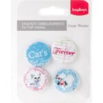 ScrapBerry’s Words Live Forever No. 2 CAT Embellishments - Image 2