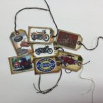 Tags & Ephemera 7pc VINTAGE CHEVY TRUCKS & CARS SetB