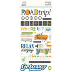 Simple Stories HAPPY TRAVELS FOAM STICKERS 28pc - Image 2