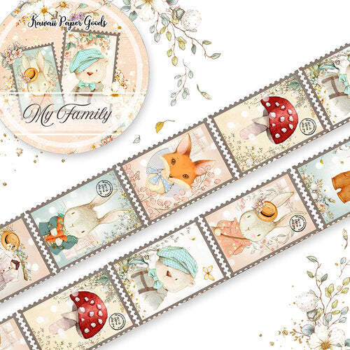 B8D88247-F85C-4505-83F7-DCA9E8C141F5.jpg Memory Place MY FAMILY Washi Tape - Image 1