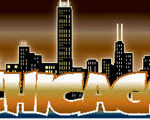 CHICAGO Title Travel Colored DieCut 1pc 2”X8” IL