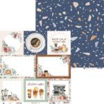P13 COFFEE BREAK 05 12"X12" Breakfast Scrapbook Paper