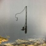 FISHING ROD Camping Custom Scrapbook Die Cuts