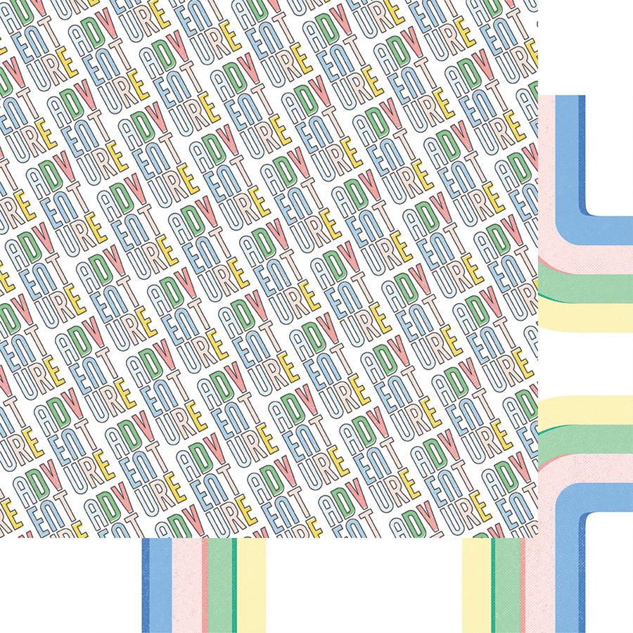 BB167305-15DF-42A7-AB0A-2D69CEFFD2FA.jpg Fancy Pants Just Plane Fun ADVENTURE 12"x12" Paper - Image 1