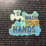 Corona Covid-19 Quarantine Scrapbook DieCuts WASH YOUR HANDS - Image 5