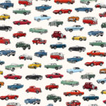 Carta Bella Cars CLASSIC CAR SHOW 12"X12" Scrapbook Paper - Image 2