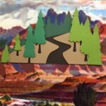 FOREST HIKING ROAD Camping Die Cuts - Image 2