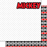 MAGICAL MOUSE BOY LEFT DS 12"X12" Scrapbook Paper