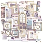 49 and Market PLUME & PETAL Ephemera & Frames 69pc - Image 2