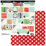 49 and Market Vicki Boutin MISTLETOE & MEMORIES 12”X12” Starters Paper Pack - Image 2
