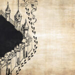 Wizarding World FEET DS 12X12 Scrapbook Customs Sheet - Image 2