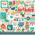 Echo Park HAPPY BIRTHDAY BOY 13pc 12”x12” Collection Kit - Image 2
