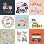 Carta Bella HERE THERE and EVERYWHERE 12"X12" Scrapbook Paper - Image 3