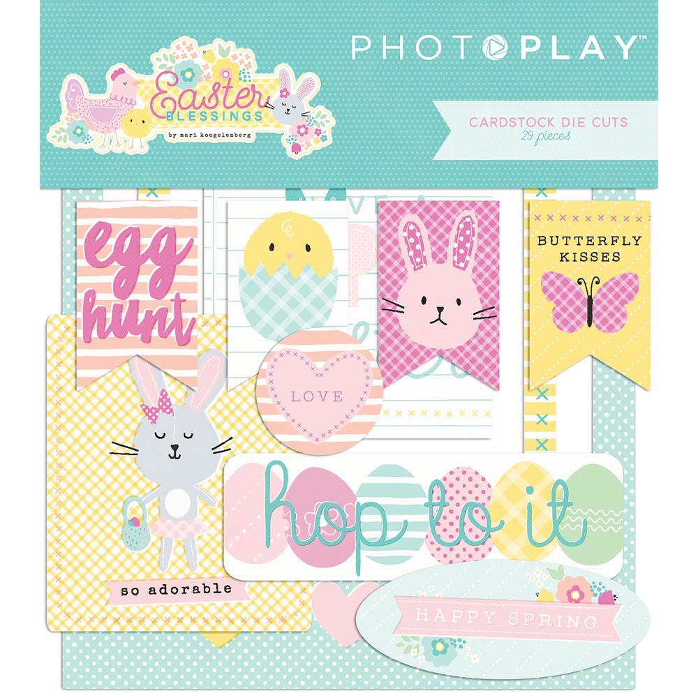BDB2E507-A3EA-46FA-9DAE-0F68895F3DE6.jpeg Photo Play EASTER BLESSINGS Cardstock DieCuts 29pc - Image 1