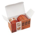 49 and Market Vintage Bits TICKET ESSENTIALS CITRUS Perforated Tickets & Stamps 3 Rolls - Image 3