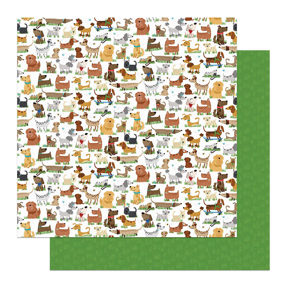 BDEC4441-AA65-41EE-8A3F-2B4E832648F3.jpg Photoplay HOT DIGGITY DOG 12X12 Scrapbook Paper - Image 1