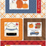 Echo Park FALL 6"x12" Chipboard Phrases Frames 22pc