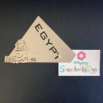 Laser Cut EGYPT PYRAMID Diecut Embellishment