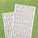 Vicki Boutin Thickers Evergreen & Holly ALPHA Stickers - Image 3