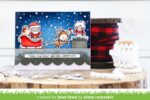 Lawn Fawn HO HO HOLIDAYS Clear Stamp & Die Set - Image 4