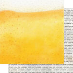 I LOVE BEER Kit 12"X12" Scrapbook Paper Stickers 3pc - Image 4