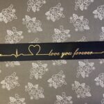 Flower Ribbon LOVE YOU FOREVER Heart Beat - Image 3
