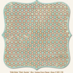 My Mind's Eye Breaking Free Wild Ride ONLY SMILES 12"X12" Diecut Paper