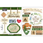 National Park GREAT BASIN Stickers 18 pc Scrapbook Customs