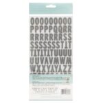We R Memory Keepers MOLD PRESS LARGE Dimensional Alphabet Stickers - Image 2