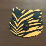TIGER HEAD Safari Scrapbook Die Cuts