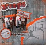 Moxxie HOOPS BASKETBALL Kit 12”X12” 9pc Paper Sticker - Image 6