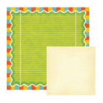 We R Memory Keepers 6pc FUNFETTI PAPER KIT Scrapbook Sheets #2 - Image 3
