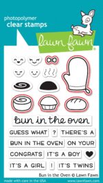 Lawn Fawn BUN IN THE OVEN Stamp & Die Set - Image 2